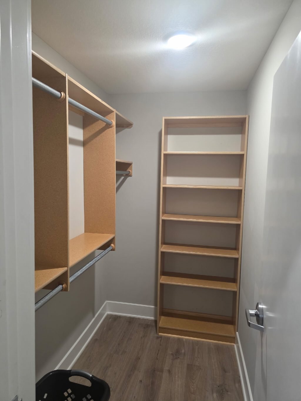 Spacious fitted closets